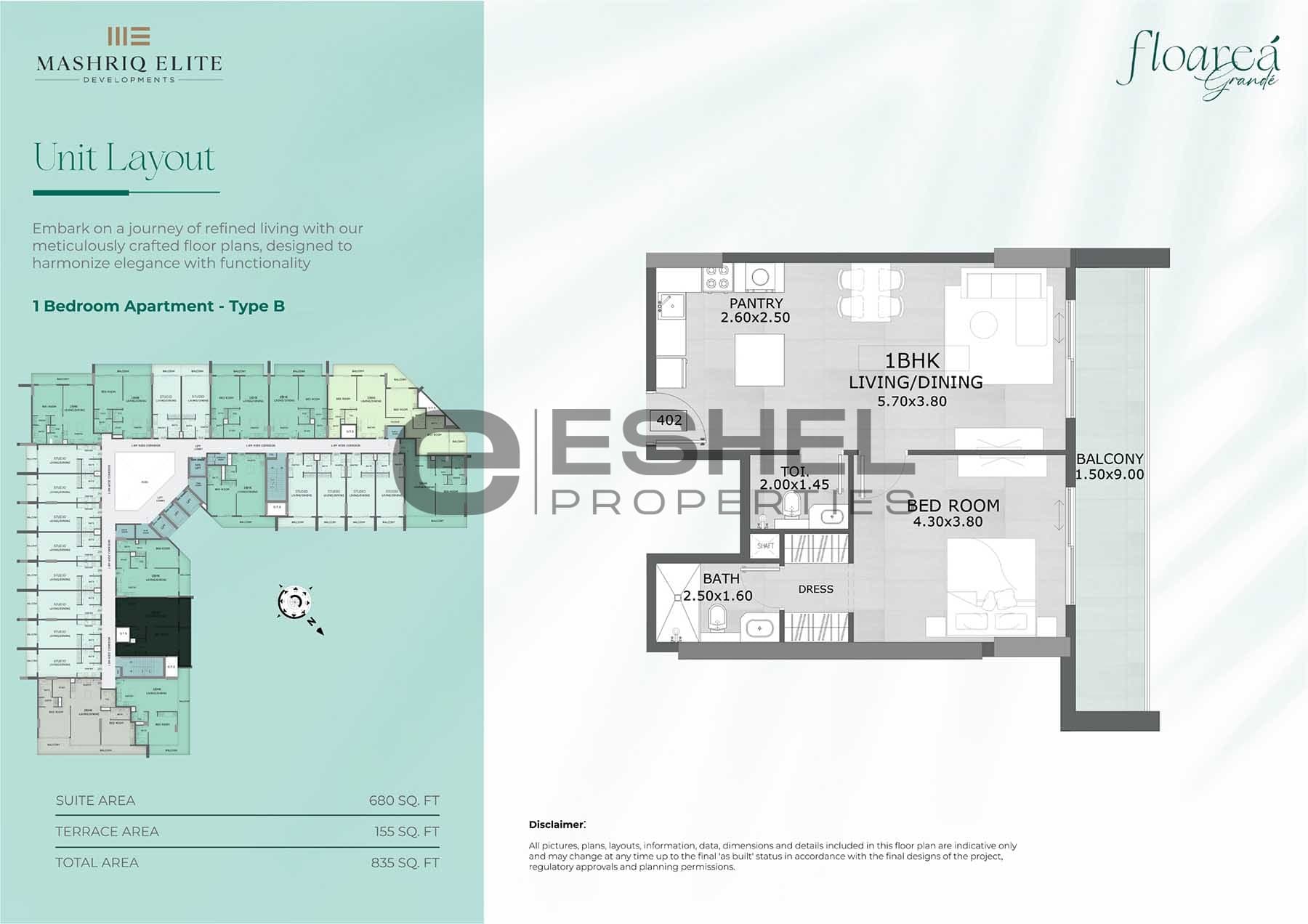 Floarea Grande Available Unit Types & Floor Plans 3