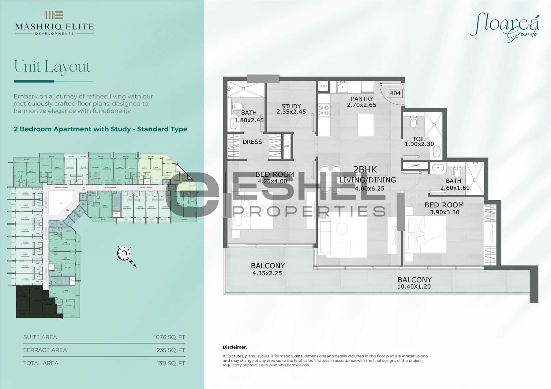 Floarea Grande Available Unit Types & Floor Plans 2