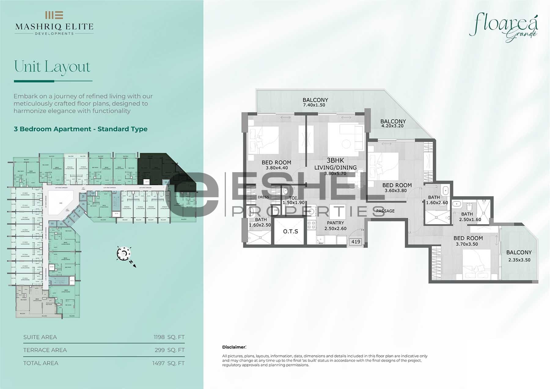 Floarea Grande Available Unit Types & Floor Plans 1